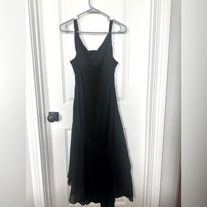 Black cocktail dress
